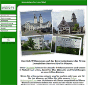 Tablet Screenshot of immobilienservice-stief.de